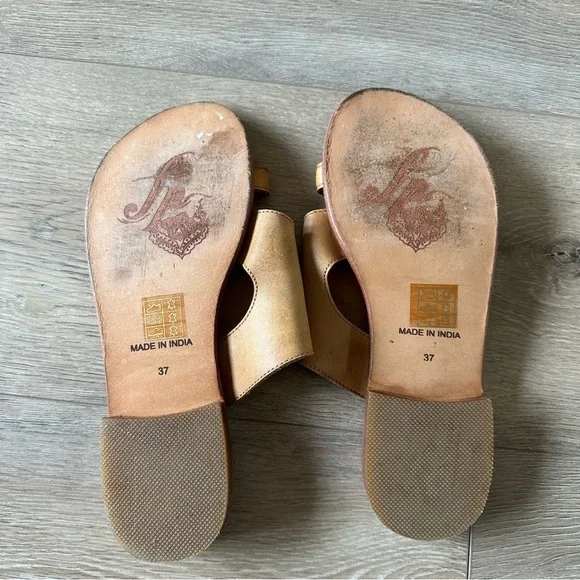 Free People Sant Antoni Slides Sandals Sz 6.5 - Picture 7 of 9